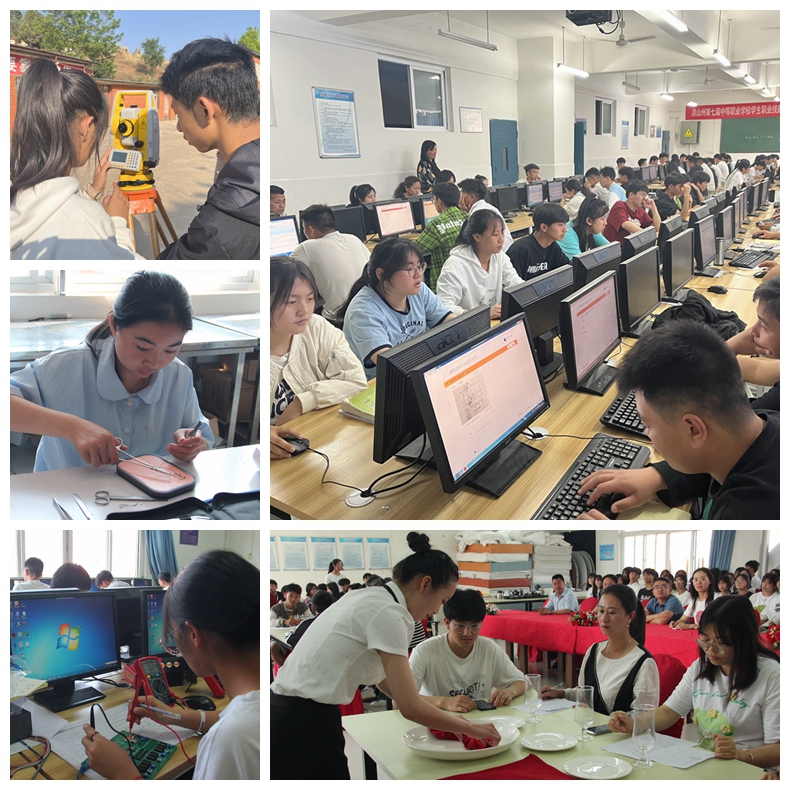 1682231707285574.jpg 會(huì)理職校舉行高三學(xué)生技能高考模擬考試.jpg